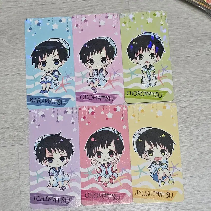 [BUNJANG] Osomatsusan Cardtec Set / 오소마츠상 카드텍