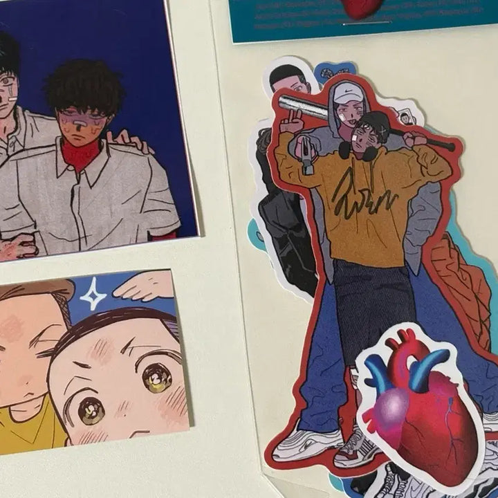 [BUNJANG] Slam Dunk Sticker Set (Bundle) / 일괄) 슬램덩크 퍼슬덩 송태섭 정우성 료타 스티커 세트 우성태섭
