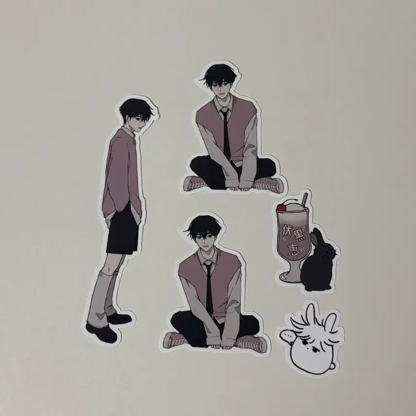 [BUNJANG] Chainsaw Man Yoshida Mail-Order Sticker / 체인소맨 요시다 통판 스티커