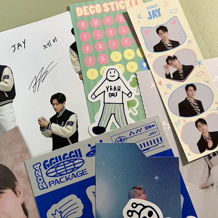 [BUNJANG] ENHYPEN Jay ENCHYNT NOCKSTAR + Goods Bundle Set / 엔하이픈 제이 엔친 녹스타 + 굿즈 양도