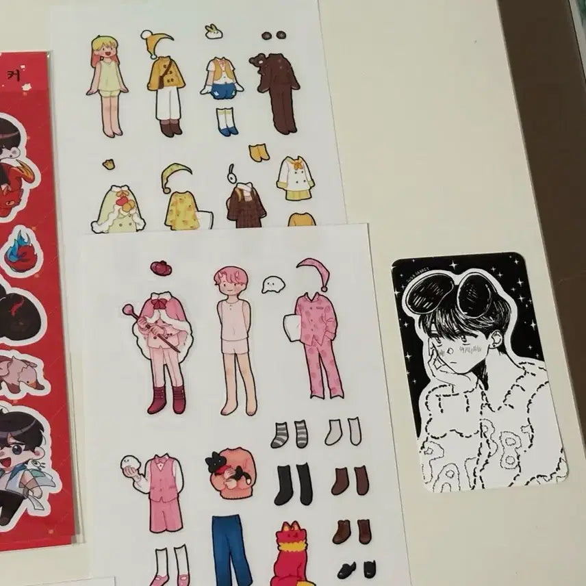 [BUNJANG] The Constellation That Only I Have Sticker Set Bundle - Yoo Hyun, Yoo Jin, Sung Hyun Je, Ye Rin / 일괄) 내스급 스티커 세트 유현 유진 성현제 예린