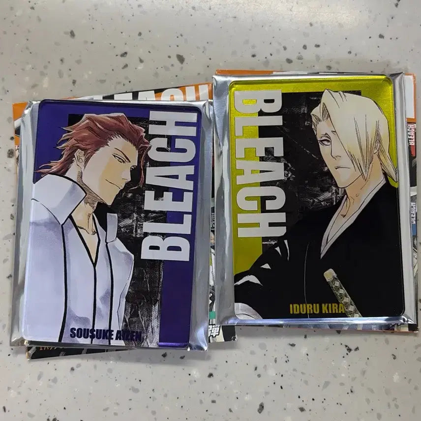 [BUNJANG] Bleach Status Card Aizen Sosuke Kira Bundle Set / 블리치 스테이터스 카드 아이젠 소스케 키라 일괄