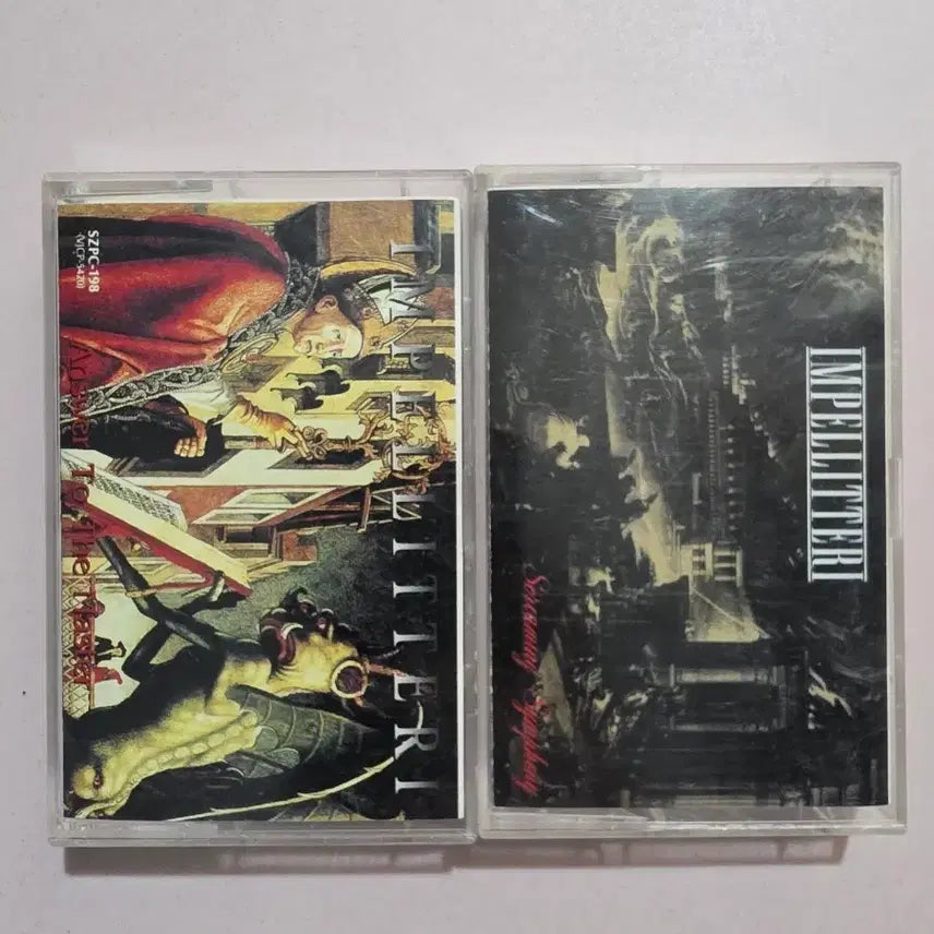 [BUNJANG] Impeliteri 2 Types Cassette Tape (Unsealed) / A.[개봉/카세트테이프] 임펠리테리 2종