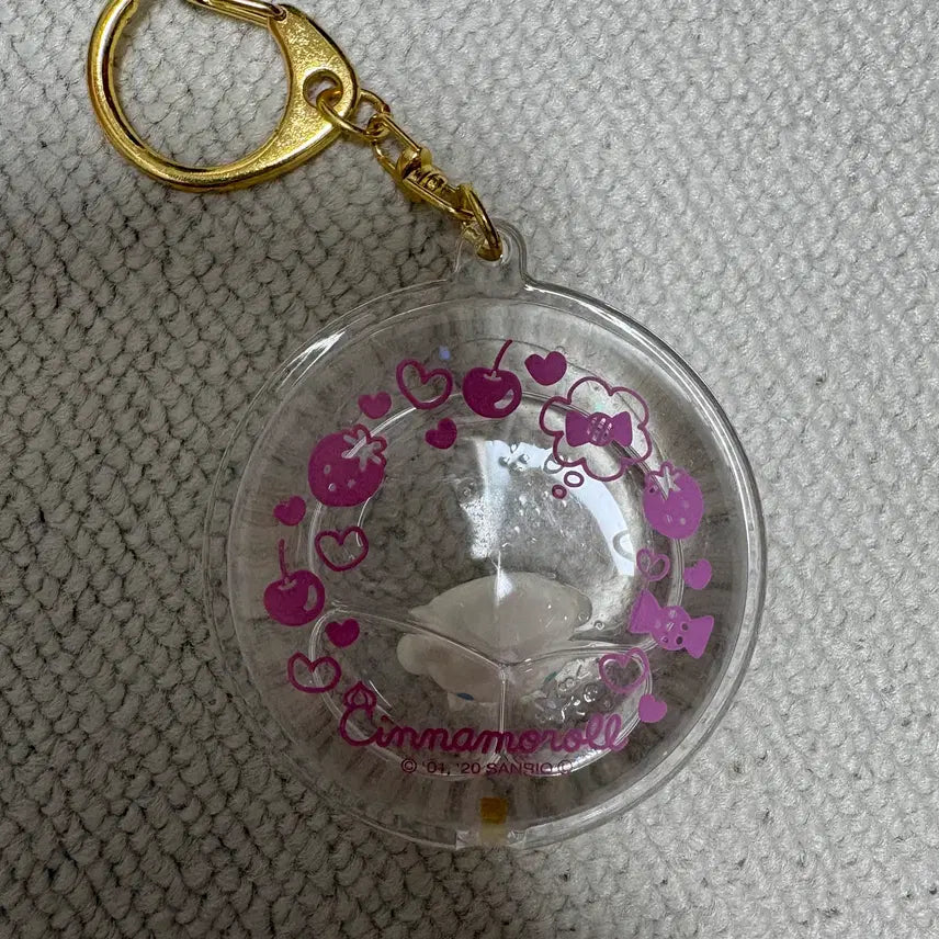 [BUNJANG] Sanrio Cinnamoroll Water Ball Keychain / 산리오 워터볼 키링 시나모롤
