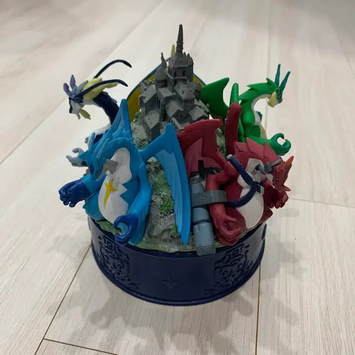 [BUNJANG] Sgt. Frog Dragon Warrior Music Box Figure / 희귀 급처))개구리중사 케로로 드래곤 워리어 오르골 피규어