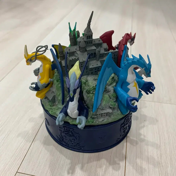 [BUNJANG] Sgt. Frog Dragon Warrior Music Box Figure / 희귀 급처))개구리중사 케로로 드래곤 워리어 오르골 피규어