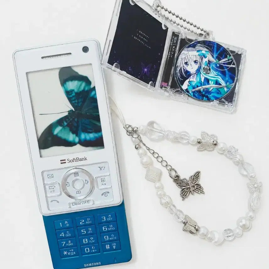 [BUNJANG] Mock-up Phone Y2K Phone &amp; Cardcaptor Sakura CD Bundle Set / 목업폰 모형폰 y2k폰 캐릭캐릭체인지cd 일괄