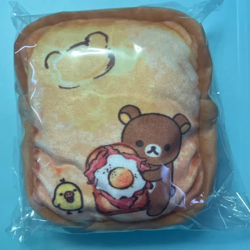 [BUNJANG] Rilakkuma Chupa Chups &amp; Bread Pouch Bundle Set / 리락쿠마 츄파춥스 파우치, 식빵 파우치 일괄