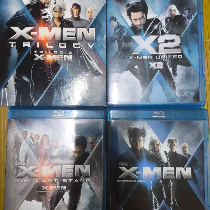 [BUNJANG] X-Men Trilogy Blu-ray Box Set (9 Discs) / 엑스맨 1-3 트릴로지 블루레이 박스(9디스크)