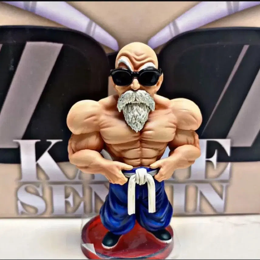 [BUNJANG] League Resin World Collectable Master Roshi (Bulk Up) / league 리그사 드래곤볼 레진월콜 무천도사 벌크업