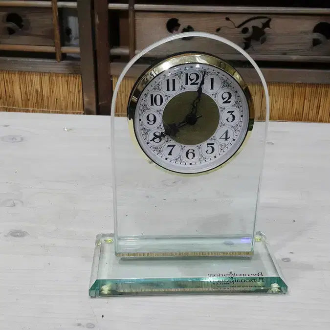 [BUNJANG] Paul &amp; Cynthia 50th Wedding Anniversary Commemorative Table Clock (USA Made) / 2012 미국산 결혼 기념 탁상용 시계/내용필독