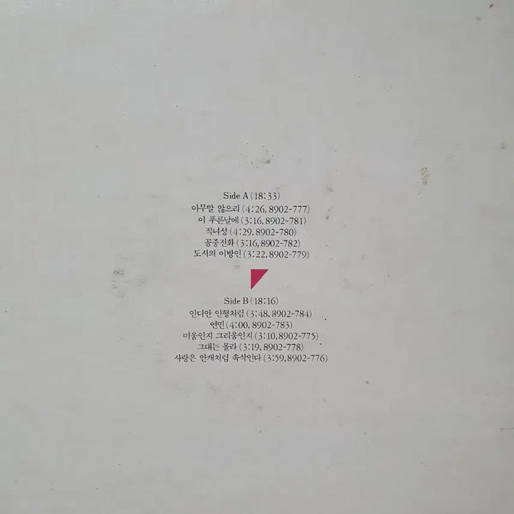 [BUNJANG] Nami 1989 "Like an Indian Doll" LP / 나미 LP 1989  인디안 인형처럼