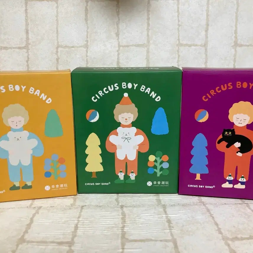 [BUNJANG] Circus Boy Band Bear Hug &amp; Kitty Hug 3종 Set (Sealed) / cbb 서커스보이밴드 허그3종 미개봉