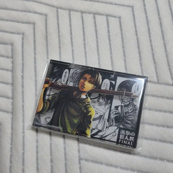 [BUNJANG] Attack on Titan Levi Acrylic Block (Sealed) / [미개봉] 진격의 거인 전시회 리바이 아크릴 블록