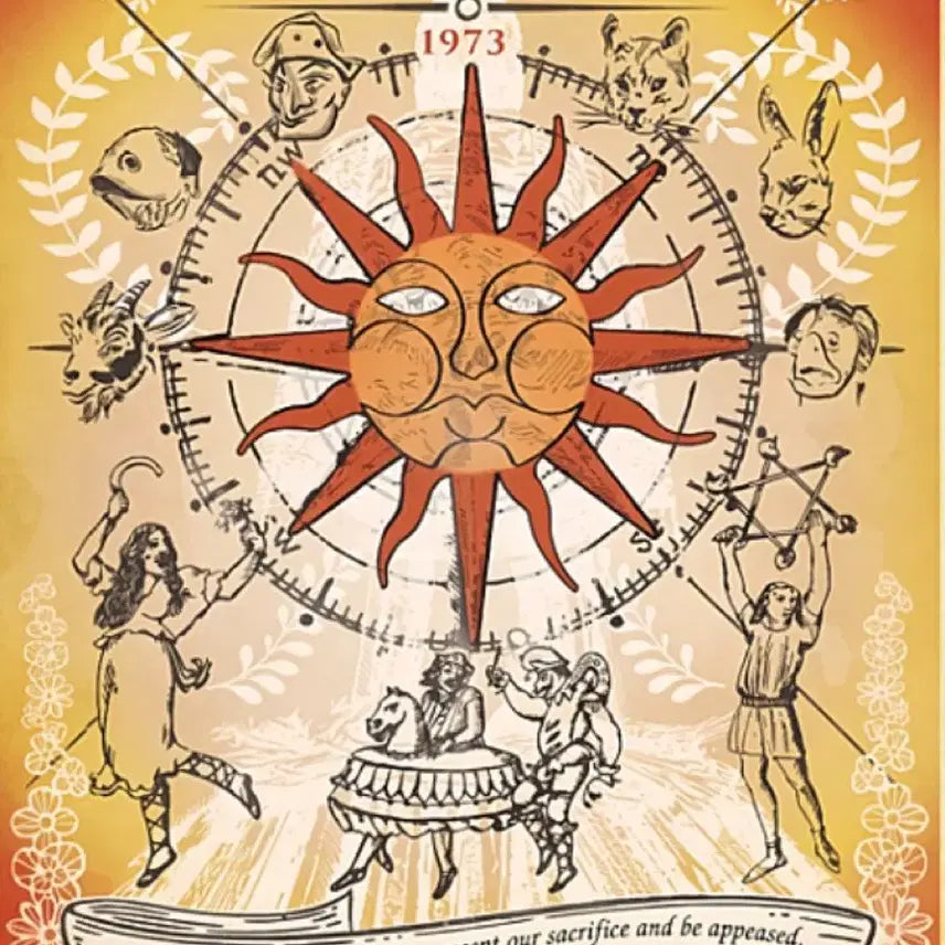 [BUNJANG] Wicker Man May Day Festival Poster (A3 Size) / <위커맨>메이 데이 페스티벌 포스터 (A3전용 박스 사용)