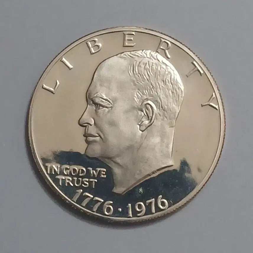 [BUNJANG] USA 1976 Bicentennial Eisenhower "Proof" Dollar Coin / (프루프) 미국 1976 독립 200주년 기념 아이젠하워 달러/주화