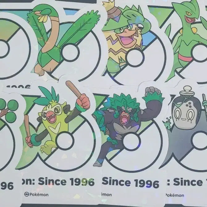 [BUNJANG] Pokemon 30th Anniversary Logo Sticker Set / 포켓몬 30주년 로고 스티커 양도 판매합니다.