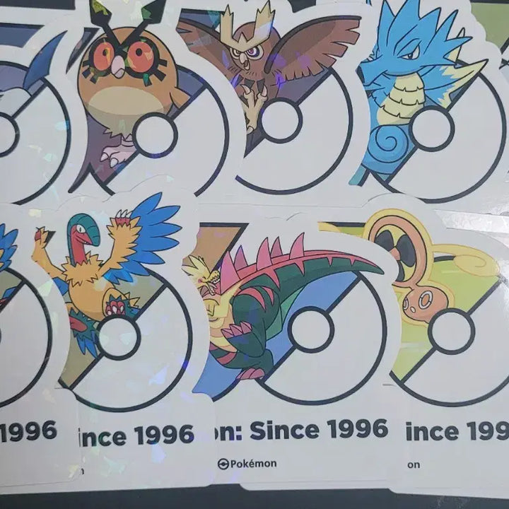 [BUNJANG] Pokemon 30th Anniversary Logo Sticker Set / 포켓몬 30주년 로고 스티커 양도 판매합니다.