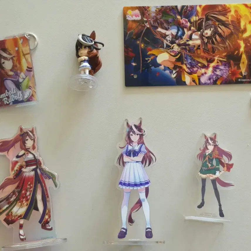 [BUNJANG] Uma Musume Symboli Rudolf Acrylic Stand Bundle Set / 일괄) 우마무스메 심볼리 루돌프 아크릴 스탠드