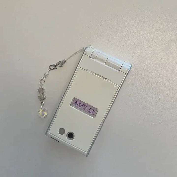 [BUNJANG] Docomo FOMA White Silver Mock-up Phone / 화이트 목업폰 일본 고전 y2k 도코모 일본 핸드폰 모형폰 목업폰