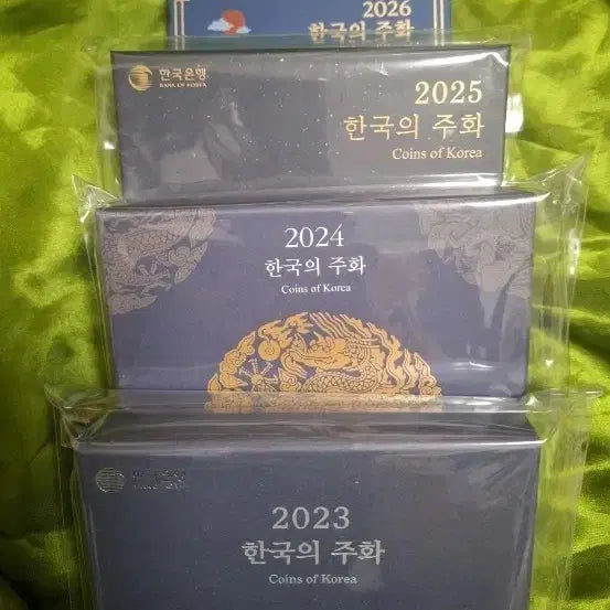 [BUNJANG] South Korean Mint Coin Set 4-Type (2023-2026) / 2023-2026 한국의 주화 4민트세트