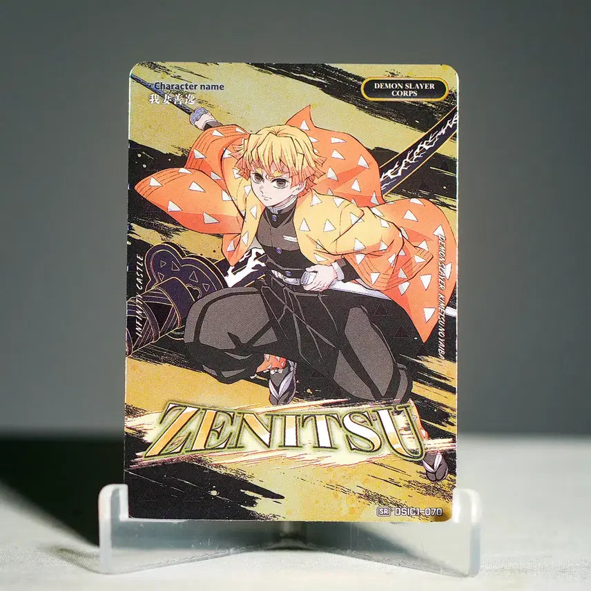 [BUNJANG] Demon Slayer Zenitsu SR Parallel Set / [무료배송] 귀멸의 칼날(맵니버스)정품 &