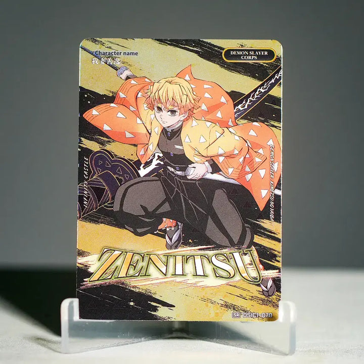 [BUNJANG] Demon Slayer Zenitsu SR Parallel Set / [무료배송] 귀멸의 칼날(맵니버스)정품 &