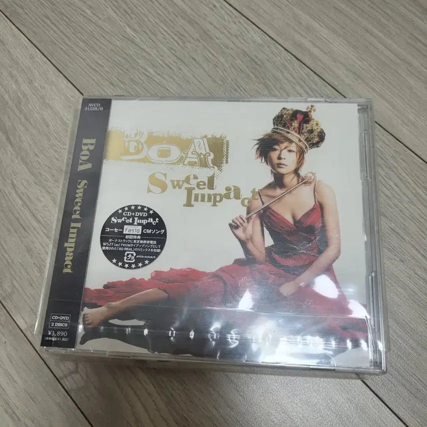 [BUNJANG] BoA Sweet Impact CD+DVD (Sealed) / 보아 BoA Sweet Impact 미개봉