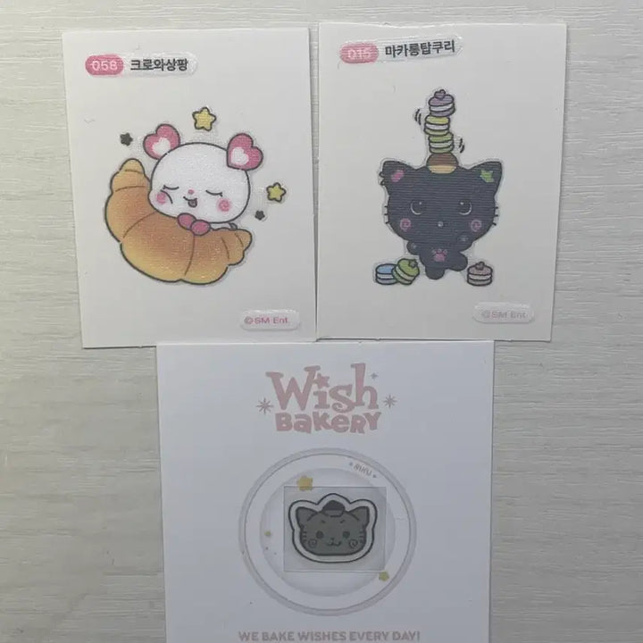 [BUNJANG] NCT WISH Riiku Sakuya Bakery MD Sticker Set / 결제순) 엔시티 위시 위시 엔위시 리쿠 사쿠야 띠부실 베이커리 엠디 스티커 양도 띠부실 판매