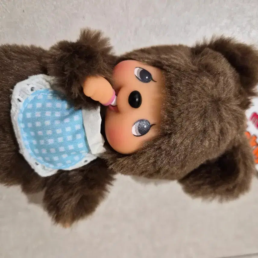 [BUNJANG] Monchhichi Friends Kuma Keychain / 몬치치프렌즈 쿠마 키링 (새상품)