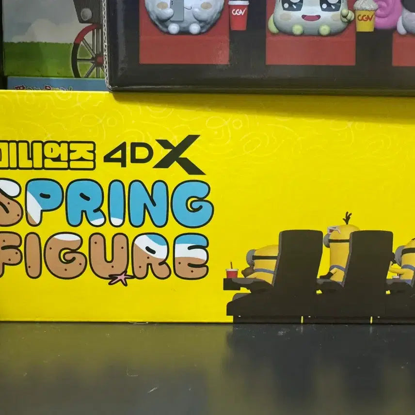 [BUNJANG] Minions 4DX Spring Figure (Sealed) / (미개봉) CGV미니언즈 4DX 스프링 피규어