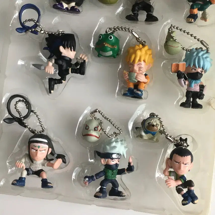 [BUNJANG] Naruto Classic Figure Keychain Set / 나루토 고전 피규어 키링 세트