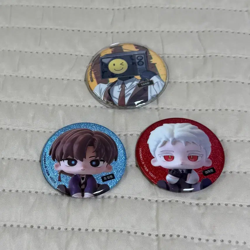 [BUNJANG] Ghost Story Commute Bundle Set Button Badges / 괴담출근 캔뱃지 일괄