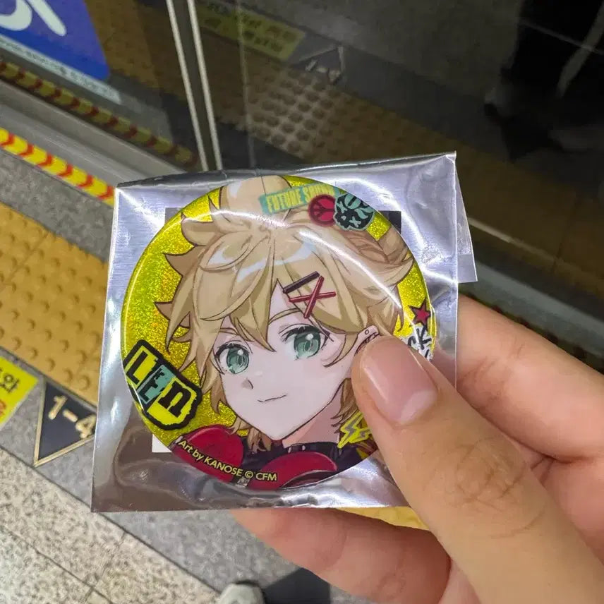 [BUNJANG] Kagamine Len Can Badge / 카가미네 렌 캔뱃지 팔아요
