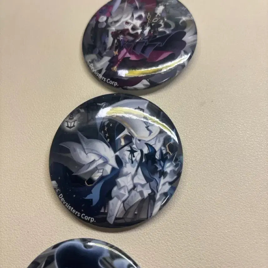 [BUNJANG] Cookie Run Kingdom Silent Salt / Saint Lily Can Badge Bundle Set / 쿠키런킹덤 사일런트 솔트/세인트릴리 캔뱃지 일괄