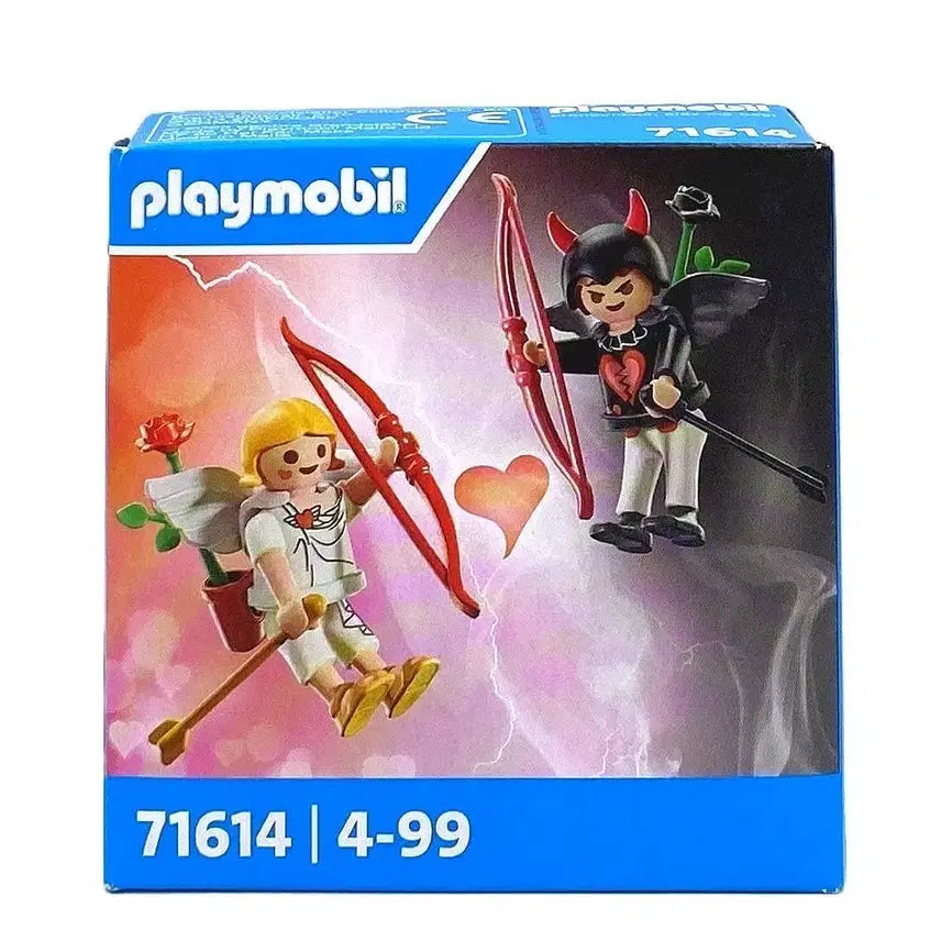 [BUNJANG] Playmobil Cupid &amp; Devil Figures Set - New / 플레이모빌 큐피드 악마 새제품