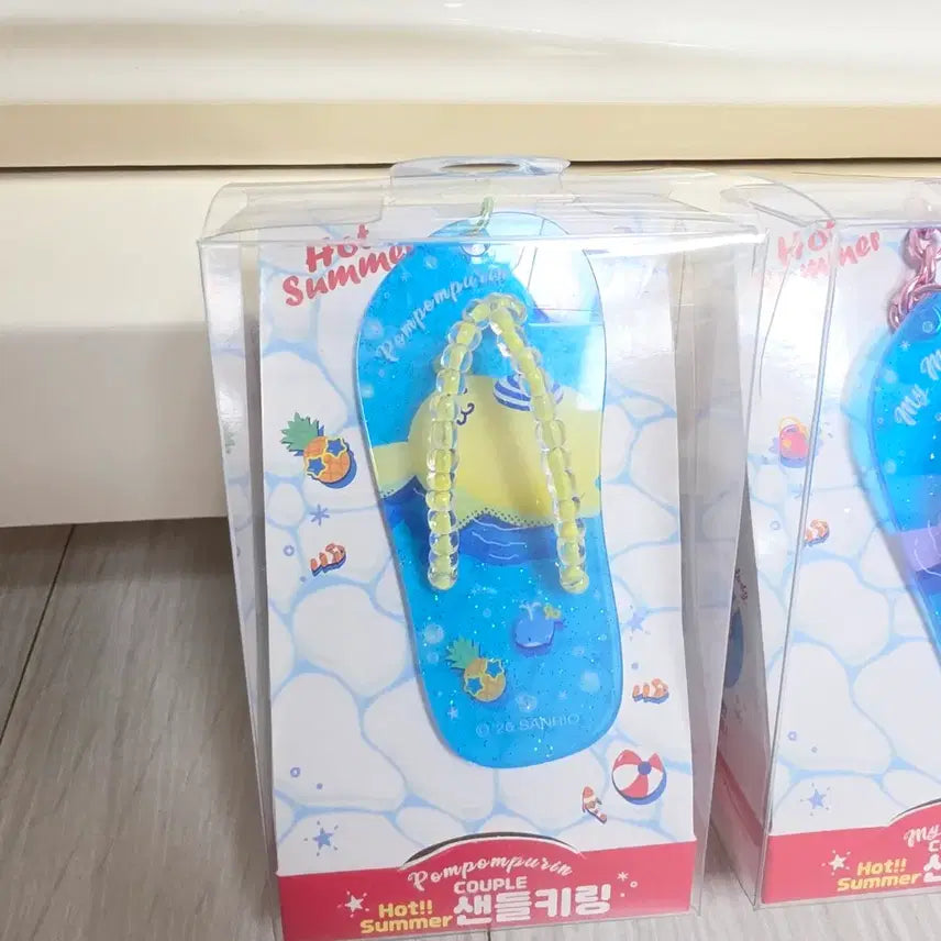[BUNJANG] Sanrio Sandal Keychain Pompompurin My Melody / 산리오 샌들키링 폼폼푸린 마이멜로디