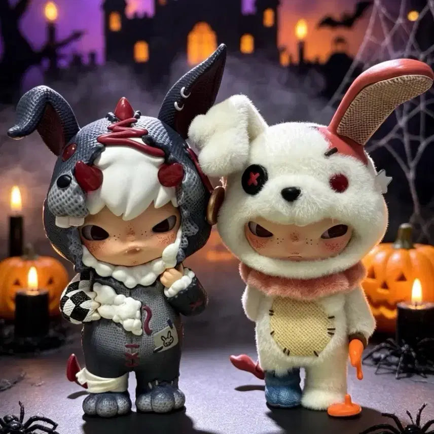 [BUNJANG] Pop Mart Hirono Halloween Series Bundle / 미개봉 팝마트 Hirono 할로윈 시리즈 히로노 2개 묶음 판매