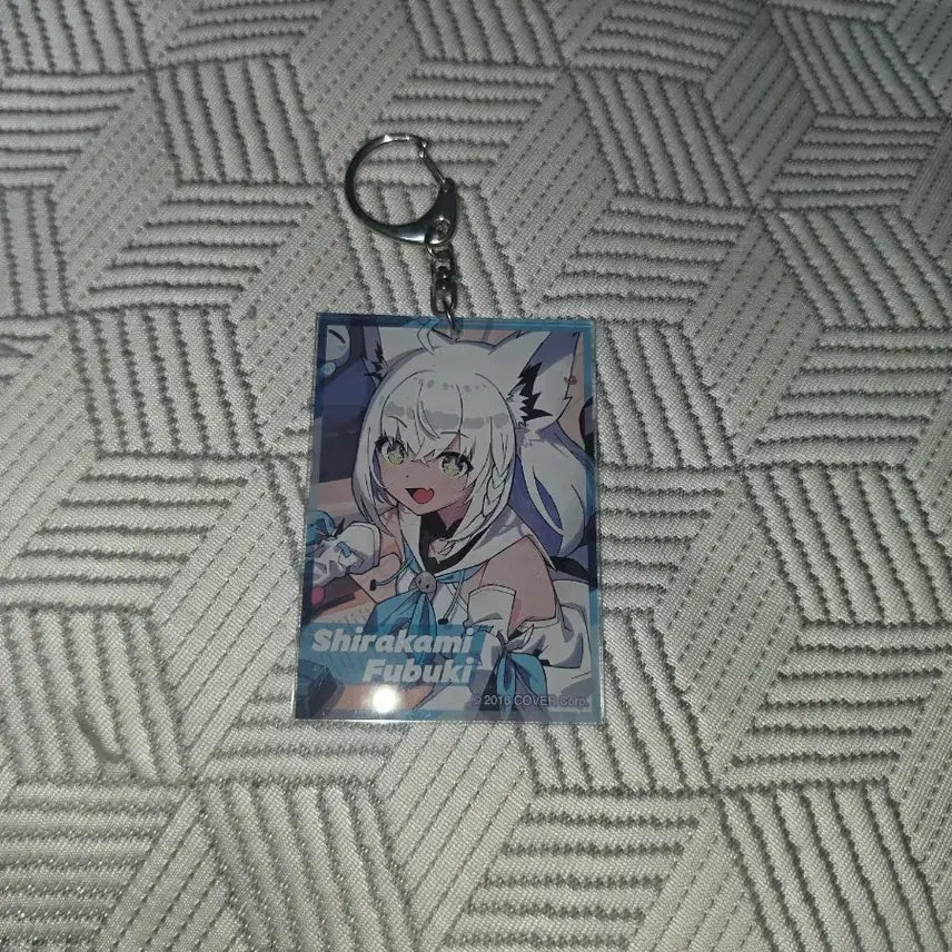 [BUNJANG] Hololive Shirakami Fubuki Acrylic Keyring / 홀로라이브 시라카미 후부키 아크릴 키링