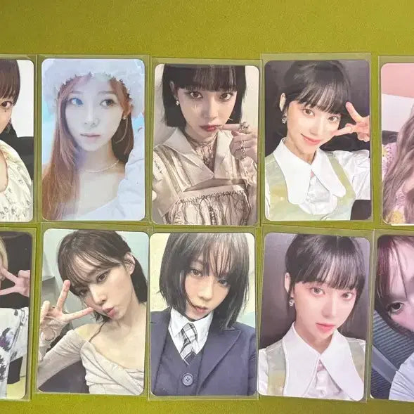 [BUNJANG] aespa Winter Karina Bundle Set Photocard / 에스파 윈터 카리나 일괄