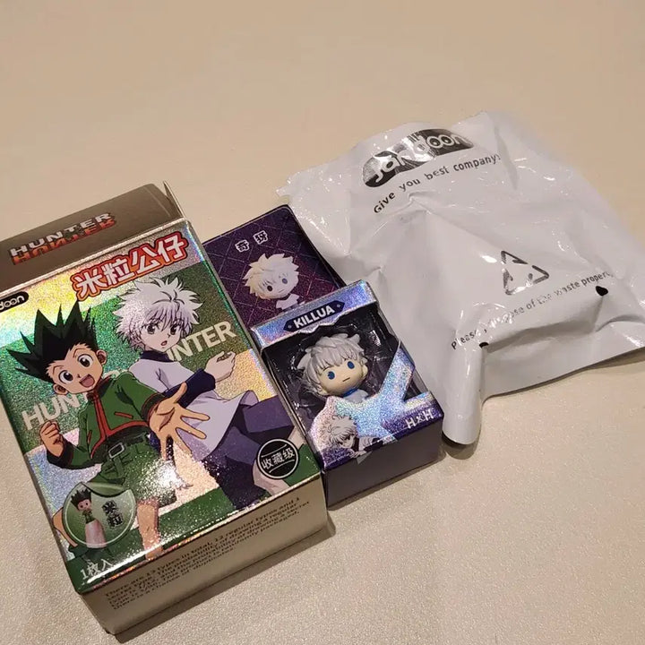 [BUNJANG] Hunter x Hunter Killua Rice Grain Figure / 반택만)헌터헌터 키르아 쌀알 피규어 눈쪽 도색미스