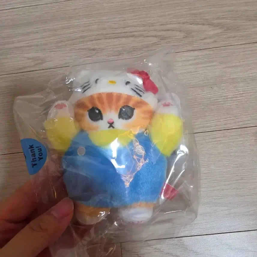 [BUNJANG] Hello Kitty Morphosand Plush Keychain / 키티모프샌드