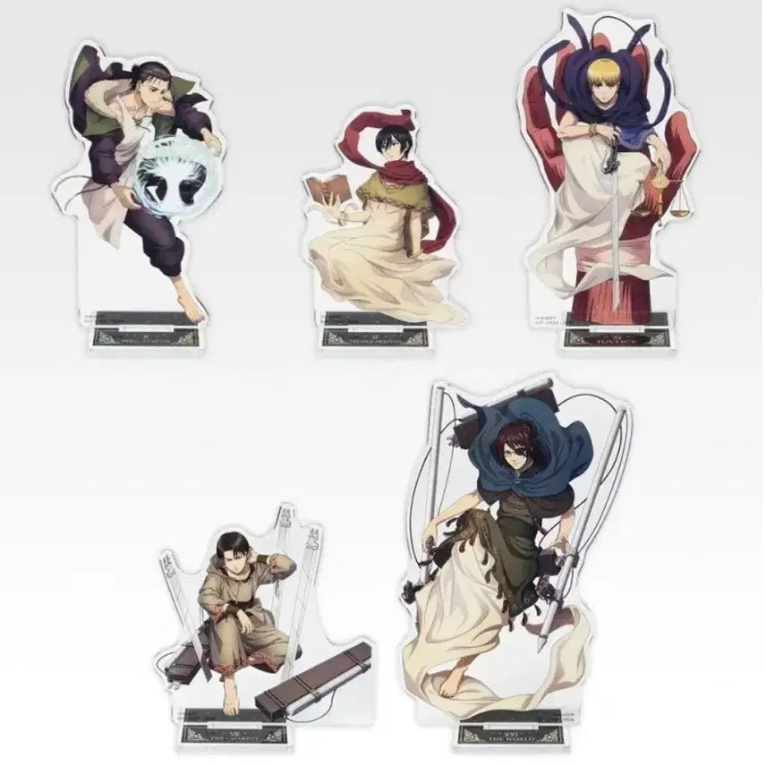 [BUNJANG] Attack on Titan Acrylic Standee Set / (풀셋)진격의 거인 아크릴 5종