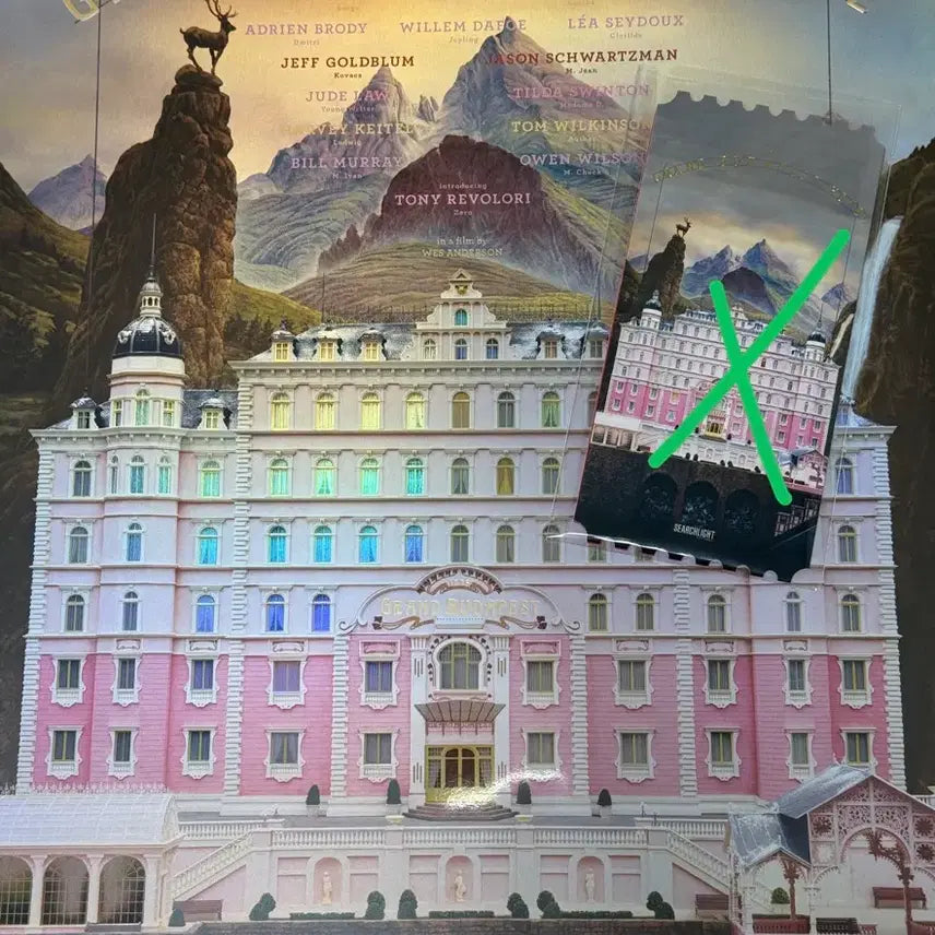 [BUNJANG] The Grand Budapest Hotel Special Edition Poster Set / (아트그라피 세트) 그랜드 부다페스트 호텔 특전 포스터 팝니다~