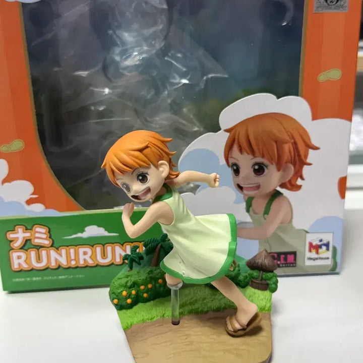 [BUNJANG] MegaHouse GEM One Piece Nami Figure / 원피스 메가하우스 gem 런런런 나미 피규어