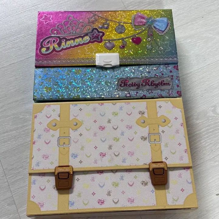 [BUNJANG] Prism Stone Trunk Set with Prism Stone Approx. 90 pcs / 프리즘스톤 트렁크 트레이2개+프리즘스톤 약 90개 린네 일괄