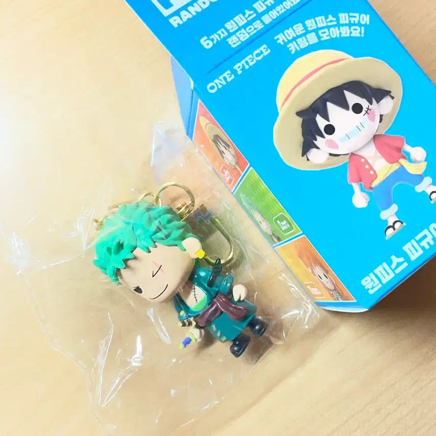 [BUNJANG] One Piece Zoro Figure Keychain / 원피스 조로 키링