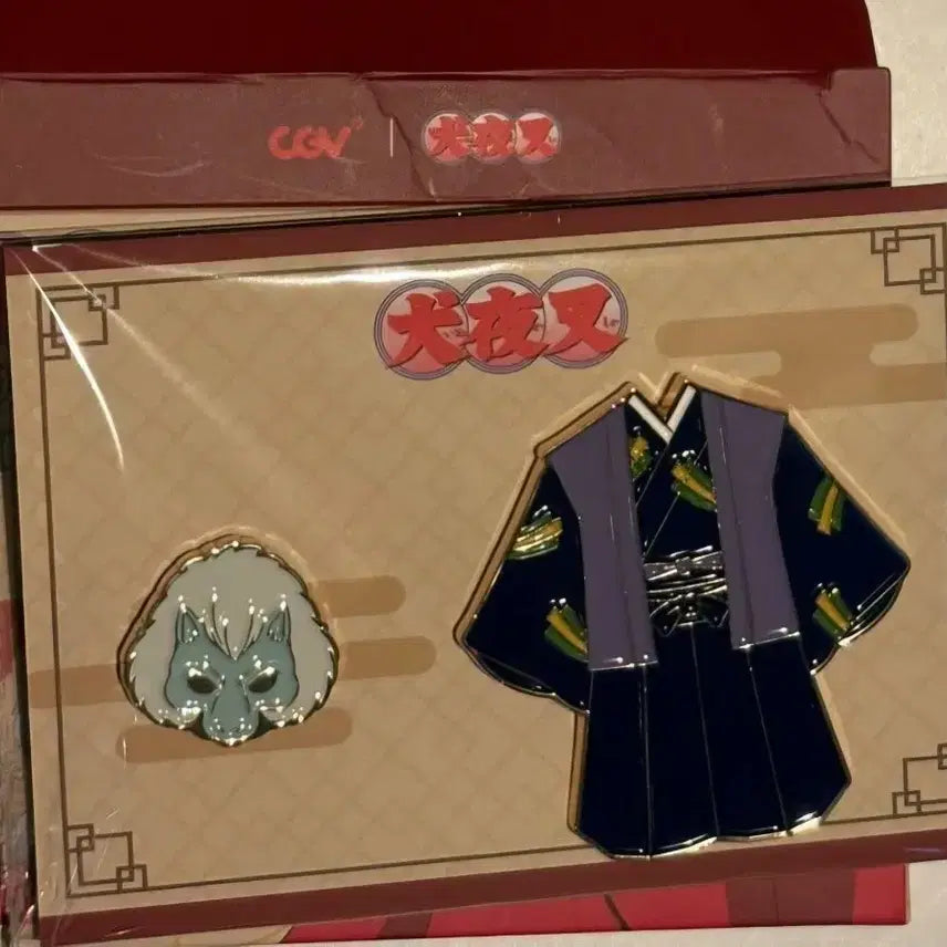 [BUNJANG] Inuyasha Naraku Metal Badge / 이누야샤 CGV 메탈뱃지 나락