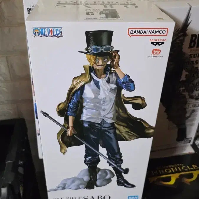 [BUNJANG] Banpresto One Piece Sabo Metallic Version Figure / (번장최저가미개봉)반프레스토 프리미엄 원피스 사보 메탈릭버젼 피규어 칼박