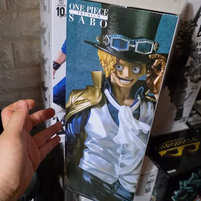 [BUNJANG] Banpresto One Piece Sabo Metallic Version Figure / (번장최저가미개봉)반프레스토 프리미엄 원피스 사보 메탈릭버젼 피규어 칼박
